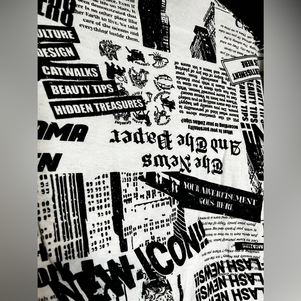 Zara News Struck TShirt - Picture 2 of 6
